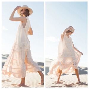 Free People Pretty Cozy Maxi Dress Size L